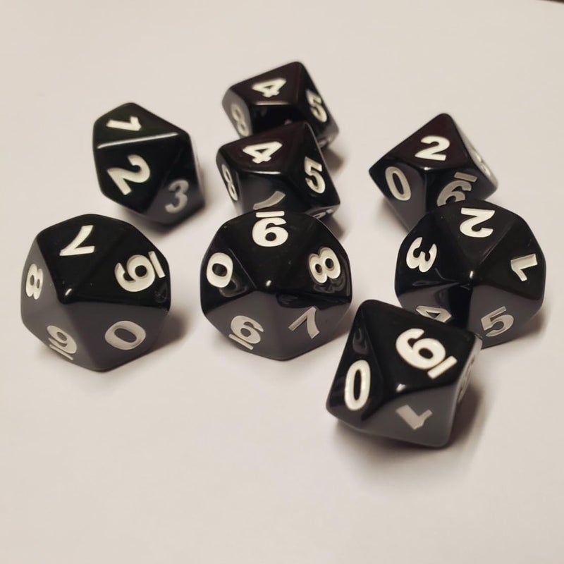 Rook Robot Spindown d10 Dice (8 Pack) Great for Magic: The Gathering - Image 3